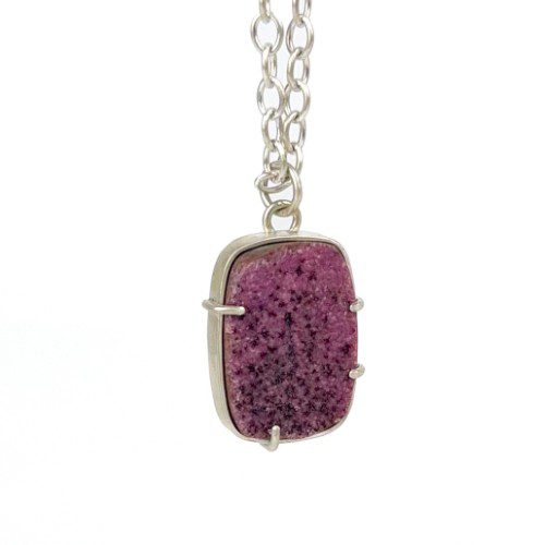 Druzy Chrysocolla Pendant