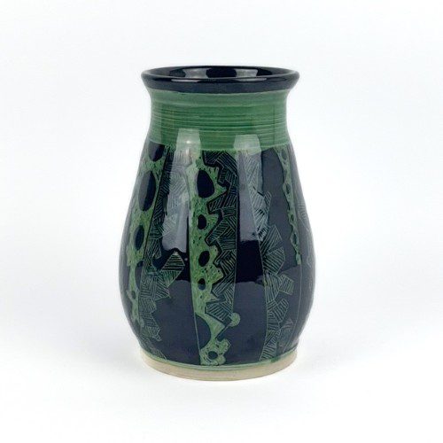 Ceramic Sgrafitto Vase