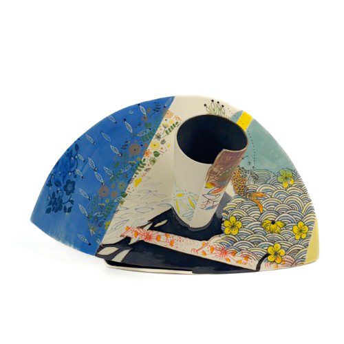 Abstract Porcelain Vase
