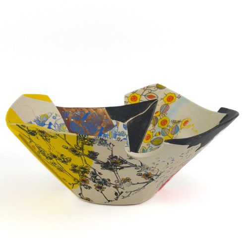 Alternative view of Abstract Porcelain Bowl