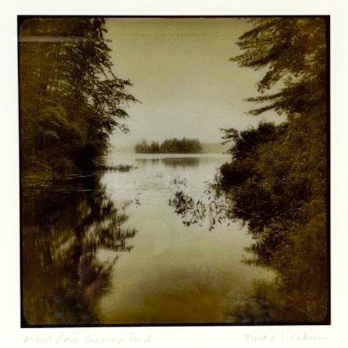 Alternative view of Framed Photograph August Rain Bearcamp Pond