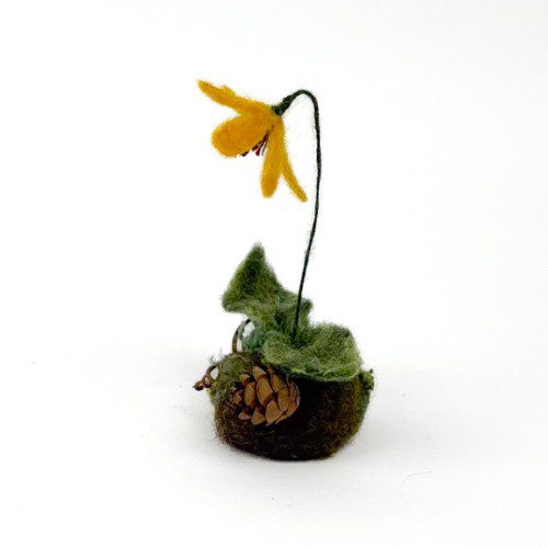 Alternative view of Felted Trout Lily