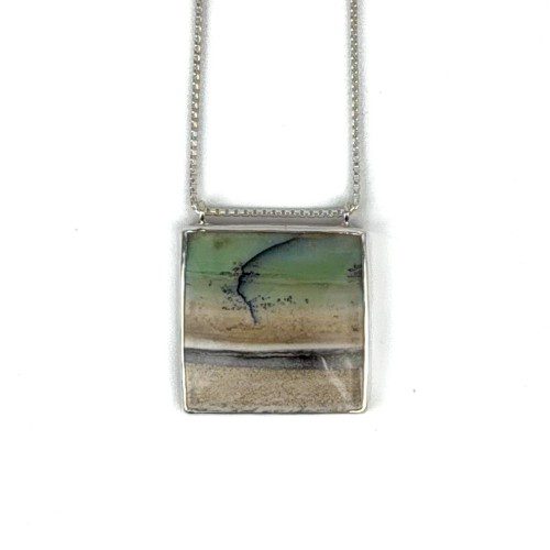 Opalized Wood Necklace