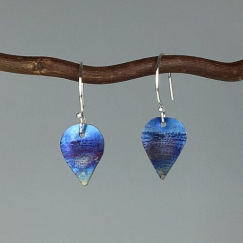 Titanium & Sterling Silver Earrings