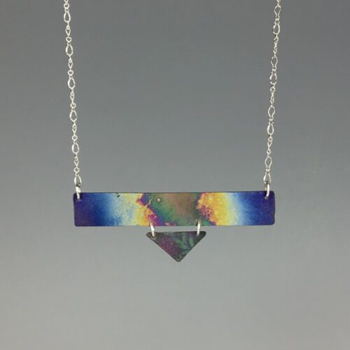 Alternative view of Titanium & Sterling Silver Necklace