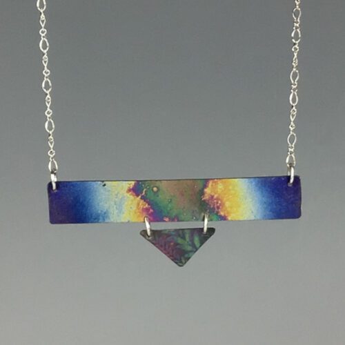 Titanium & Sterling Silver Necklace
