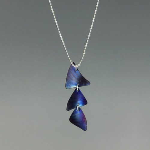 Alternative view of Titanium & Sterling Silver Necklace