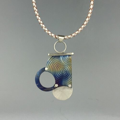 Titanium & Sterling Silver Necklace