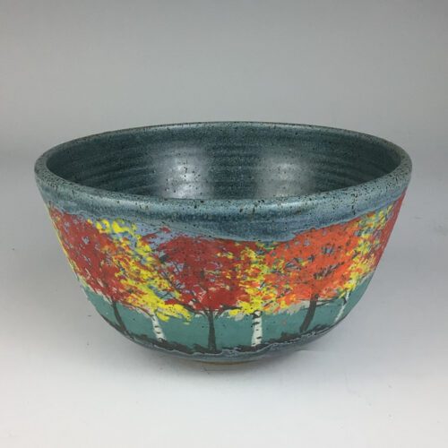Alternative view of Autumn Trees Bowl