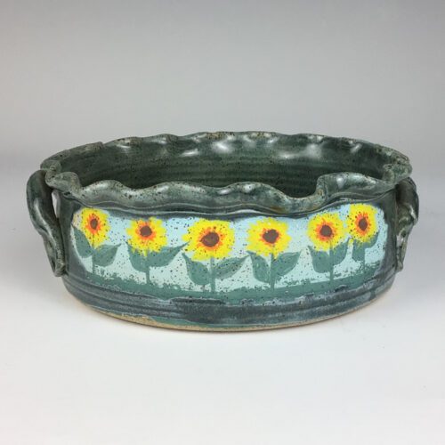 Sunflower Pie Plate