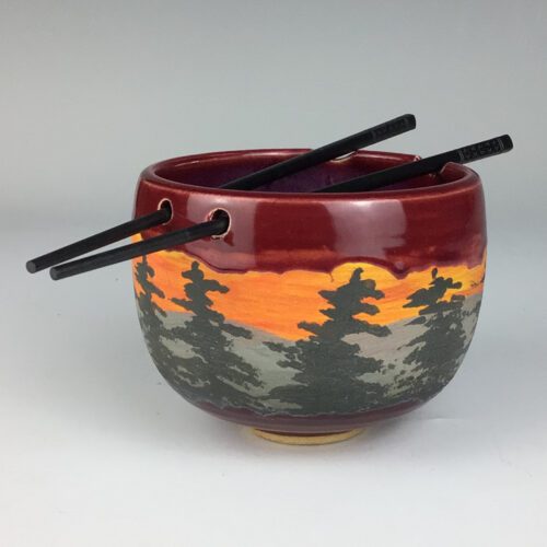 Sunset Scene Rice/Ramen Bowl