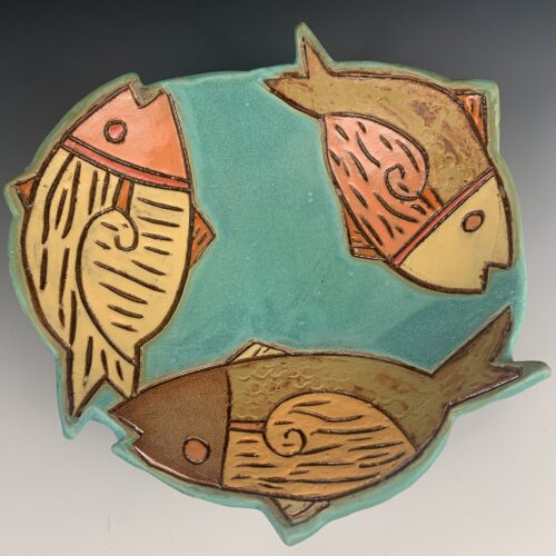 Carved Fish Platter