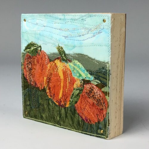 Alternative view of Fabric Collage - Pumpkin Patch