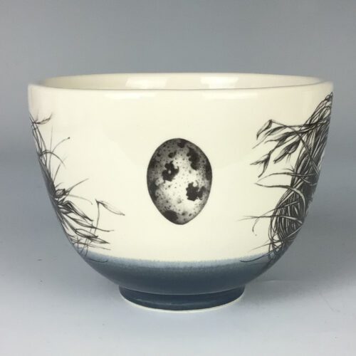 Alternative view of Small Bowl with Quail Nest