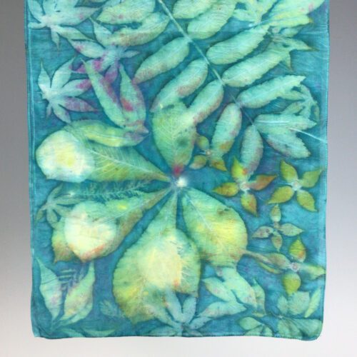 Alternative view of Botanical Silk Scarf