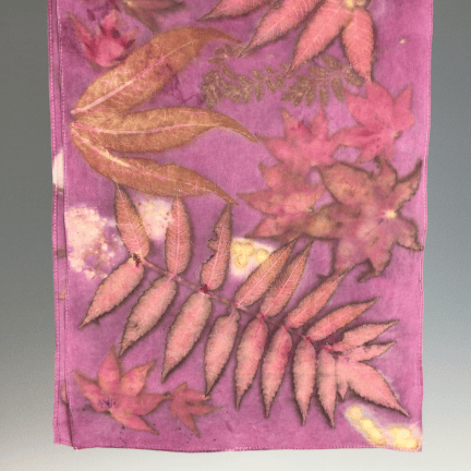 Alternative view of Botanical Silk Scarf