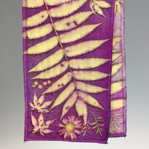 Alternative view of Botanical Wool Scarf