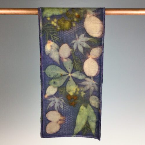 Botanical Merino Wool Scarf