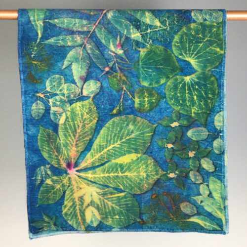 Botanical Wool Shawl
