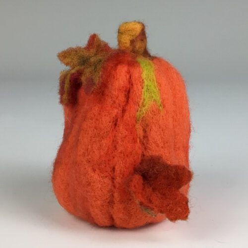 Needle Felted Pumpkin