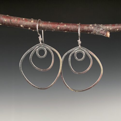Sterling"Vortex" Earrings
