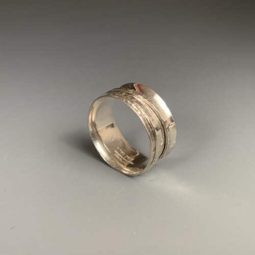 Alternative view of Sterling Double Spinner Ring