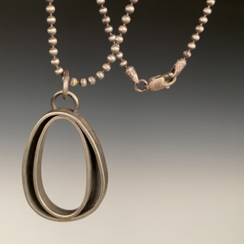 Alternative view of Silver "Passage" Necklace