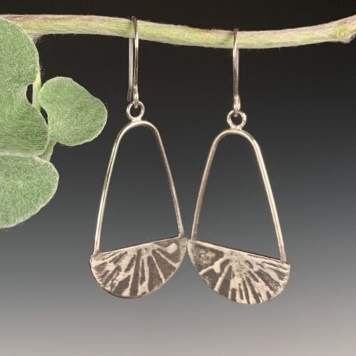 Silver "Relic" Earrings