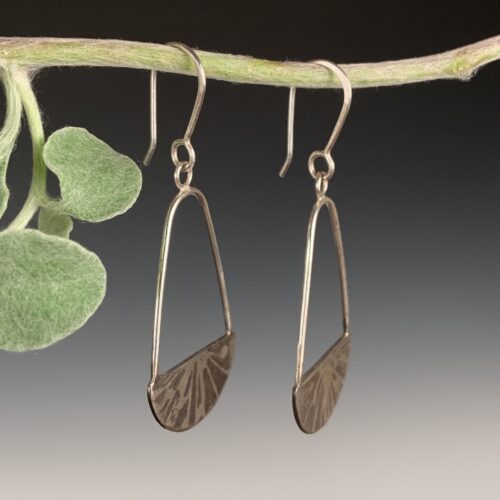 Alternative view of Silver "Relic" Earrings