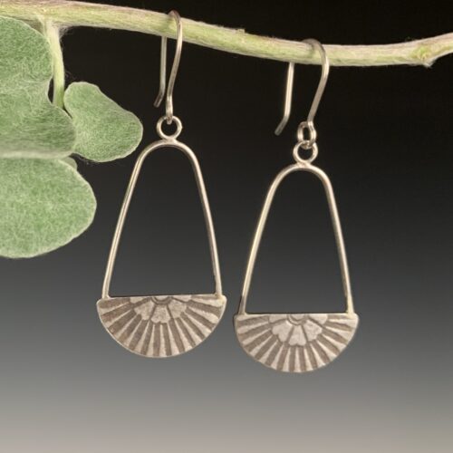 Silver "Relic" Earrings