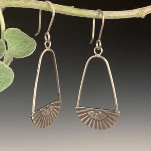 Alternative view of Silver "Relic" Earrings