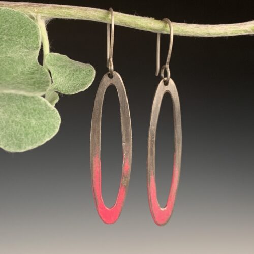 "Grafitti" Oval Hoops