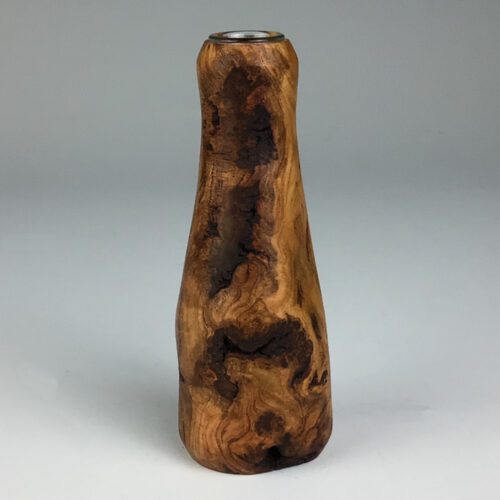 Small Hand-Turned Cherry Gall Vase