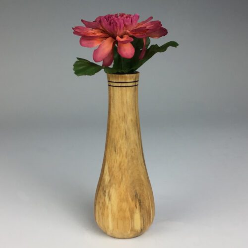 Small Hand-Turned Birch Vase