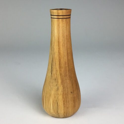 Alternative view of Small Hand-Turned Birch Vase