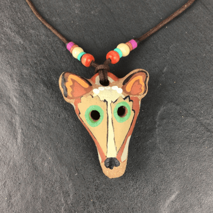 Alternative view of Fox Whistle Pendant Necklace