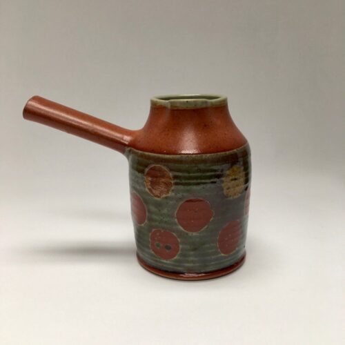 Alternative view of Polka Dot Ceramic Pitcher