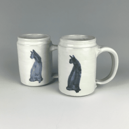 Alternative view of Cat Mug