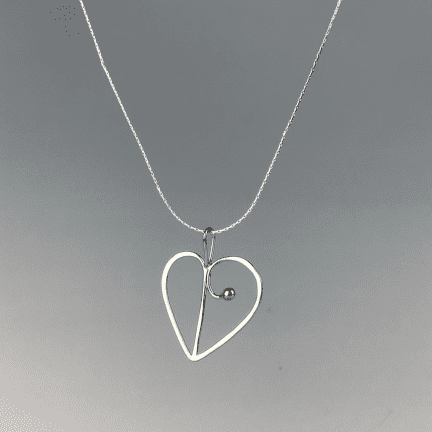 Alternative view of Heart Pendant