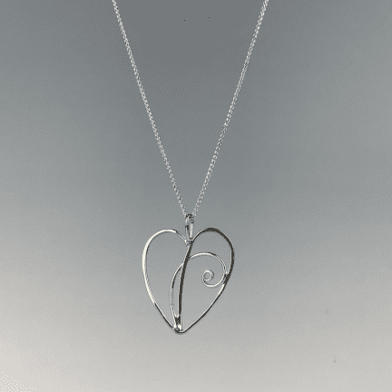 Alternative view of Heart Pendant