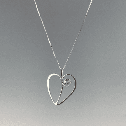 Alternative view of Heart Pendant