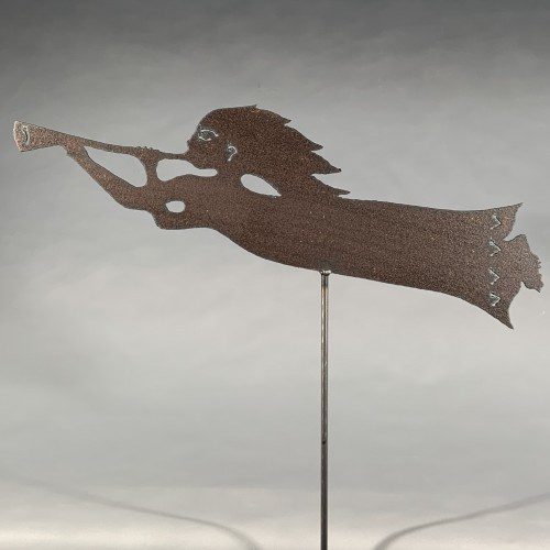 Rusty Angel Garden Marker