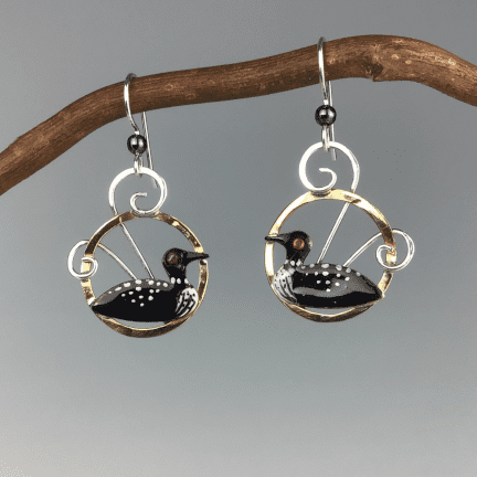 Loon Earrings