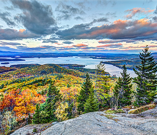 Lake Winnipesaukee from Mount Major