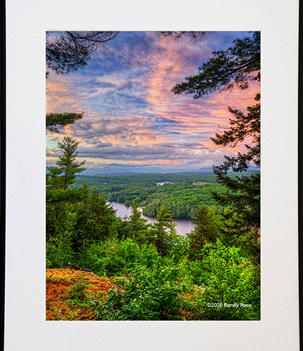 Alternative view of Lake Winona from Bald Ledge #1