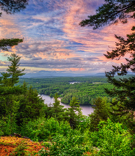 Lake Winona from Bald Ledge #1