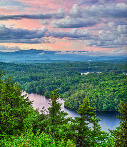 Lake Winona from Bald Ledge #2