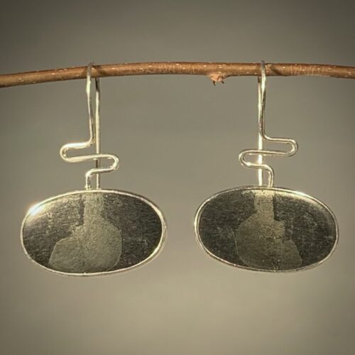Alternative view of Native Silver Earrings