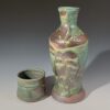 Earthy Turquoise Carafe with Cup