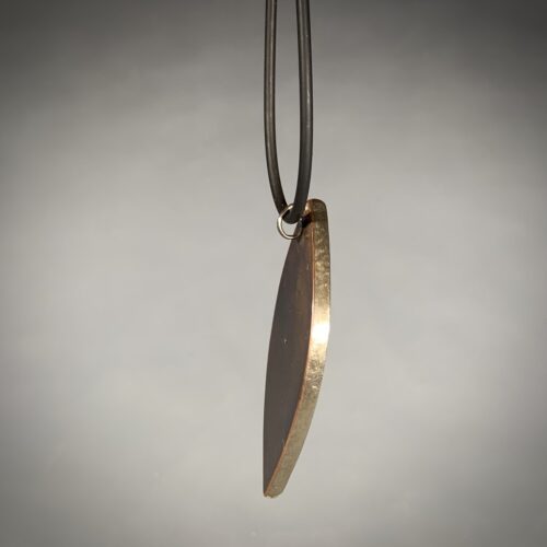 Alternative view of Copper Enameled Necklace